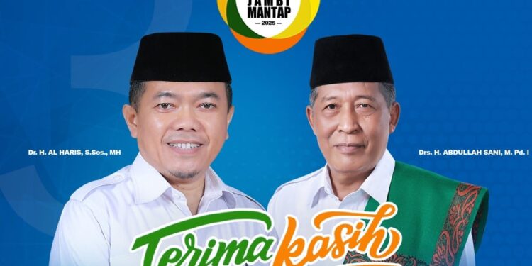 Hampir 2 Tahun Rakyat Jambi Menanti Al Haris Menjadi Gubernur