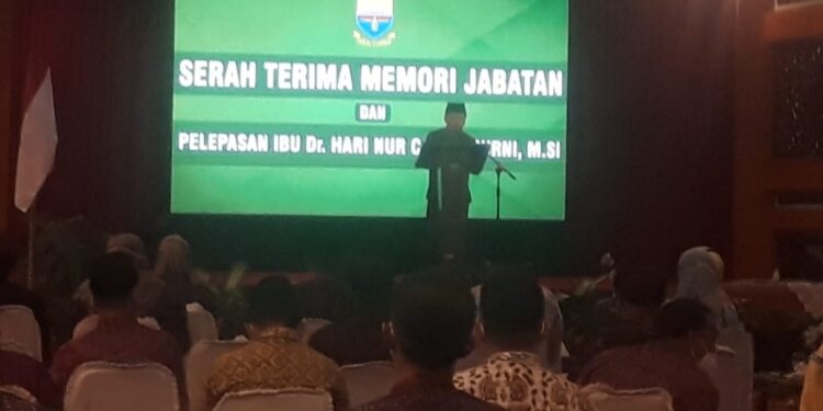 Acara Serah Terima Jabatan Pj Gubernur, Al Haris : Meski di Tengah Pandemi Covid-19 Tetap Membangun Jambi