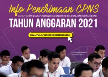 Kemendesa Buka Lowongan 233 Formasi CPNS, Berikut Syarat dan Cara Daftarnya!