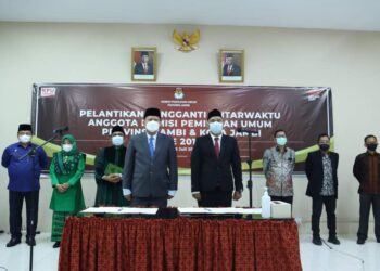 Parmin Dilantik Jadi Anggota KPU Provinsi Jambi, Gantikan Sanusi