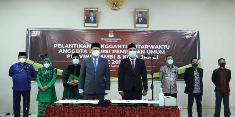 Parmin Dilantik Jadi Anggota KPU Provinsi Jambi, Gantikan Sanusi