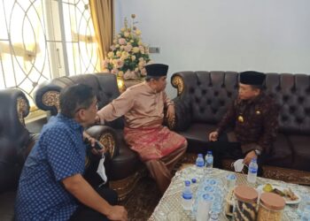 Usai Dilantik, Gubernur Jambi Al Haris Langsung Sowani Hasan Basri Agus, Ini Pesan Hasan Basri Agus
