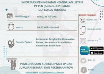 Besok, PLN Kembali Lakukan Pemadaman Listrik di 4 Kecamatan