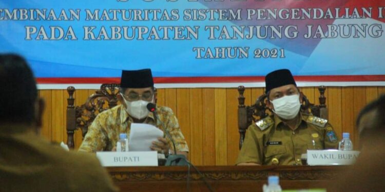Buka Acara Maturitas SPIP, Ini Kata Bupati Tanjabbar