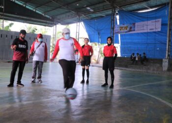 Buka Tournament Futsal HUT PT Lise Permai Ke-20, Bupati Harap PT Lise Terus Berpartisipasi Membangun Tanjabbar 