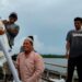 Pakai Pompong Vaksinasi Apung, Kapolres Sampaikan Amanah Kapolda Untuk Nelayan
