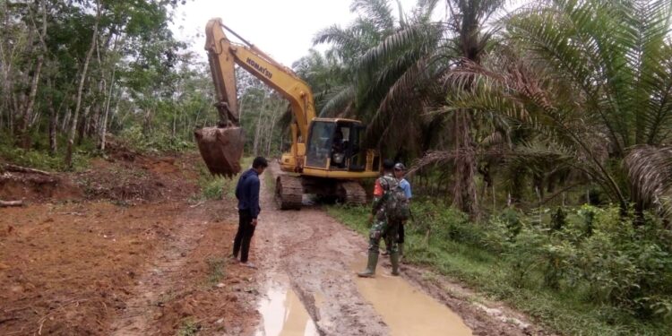 Buka Akses Jalan Desa, Kodim 0416/Bute Akan Gelar TMMD 112 di Tebo