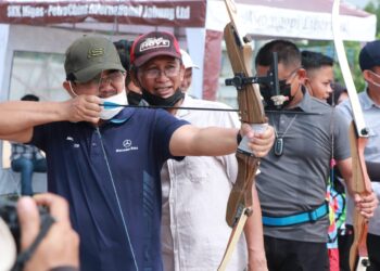 Hadiri Launching Sekar Kemuning Archery Club dan Forkopimda Memanah, Bupati Sambut Baik Siap Bantu