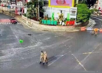 Hari Pertama PPKM Level 4, Kota Jambi Sepi