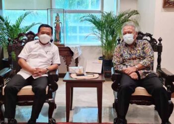 Bahas Infrastruktur Pelabuhan Ujung Jabung, Gubernur Jambi Al Haris Temui Menteri PUPR