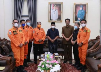 Bupati Anwar Sadat Terima Kunjungan Kepala Basarnas Provinsi Jambi