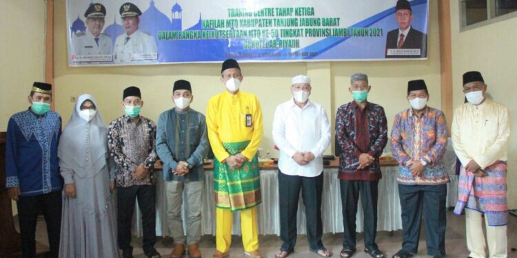 Sekda Tanjabbar Hadiri Training Center Tahap III Qori Qori’ah Dalam Rangka MTQ