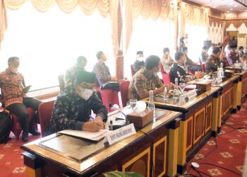 Ikuti Pengarahan Mendagri, Bupati : Kita Akan Lakukan Mapping dan Testing di aArea Positif Covid