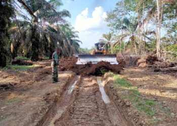 Kades Kunangan Tebo Ilir Ucapkan terima kasih Kepada Satgas TMMD Kodim 0416/Bute