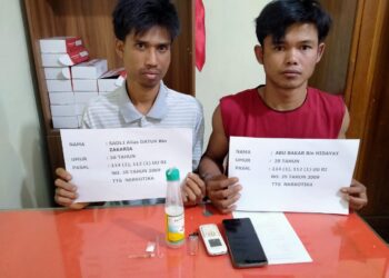 Jual Narkoba, Datuk Ditangkap Bersama Anak Buahnya