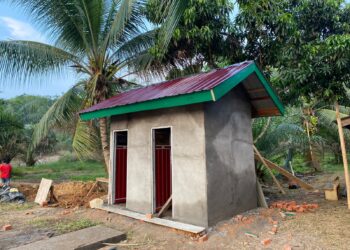 Pembangunan MCK di Lokasi TMMD Capai 75 Persen