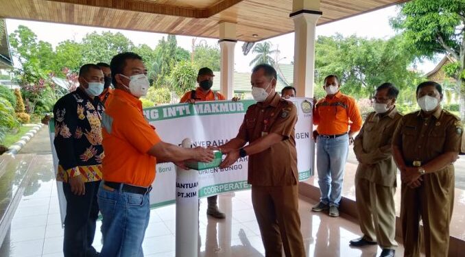 Pemkab Bungo Terima Bantuan Oksigen Dari PT. KIM