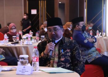 Hadiri Rakor dan Pengukuhan TP2DD, Bupati Sebut Akan  Kembangkan Digitalisasi di Tanjab Barat 