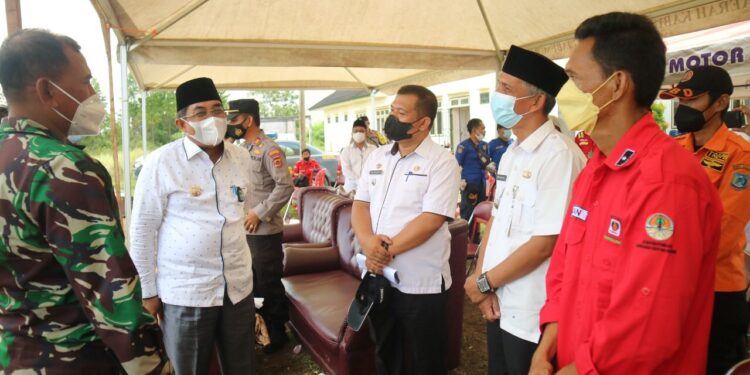 Bupati Anwar Sadat Hadiri Launching Aplikasi Asap Digital