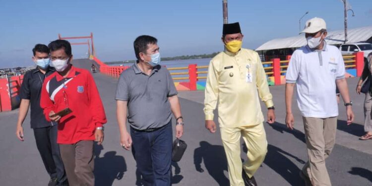 Jelang MTQ, Wabup Tata dan Bersihankan WFC