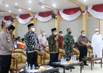 Terkait  Progres Vaksinasi, Bupati : Kita Dapat  Apresiasi dari Panglima TNI, Kapolri dan Gubenur
