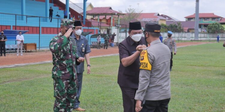 Dampingi Kapolda Jambi Tinjau Persiapan MTQ, Wabup : Alhamdulillah Secara Keseluruan Kita Siap 