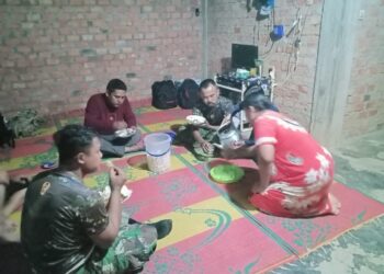 Serasa di Rumah Sendiri, Satgas Makan Malam Bersama Ibu Asuh