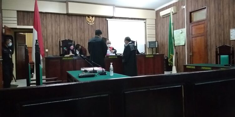 Budi Azwar Jalani Sidang Perdana Secara Virtual