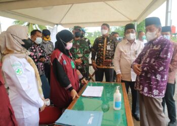 Tinjau Persiapan MTQ, Wagub Sebut Pelaksanaan MTQ Jangan Sampai Ciptakan Klaster Baru