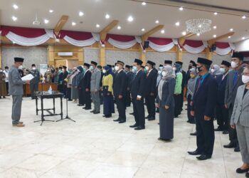 Bupati Tanjabbar Kembali Lantik 77 Pejabat Eselon 3 dan 4, Berikut Nama-namanya
