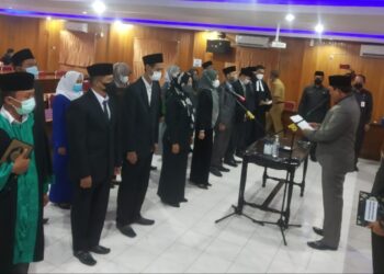Kembali, 15 Pejabat Eselon III dan IV dilingkup Pemkab Tanjabbar Dilantik, Berikut Nama-namanya