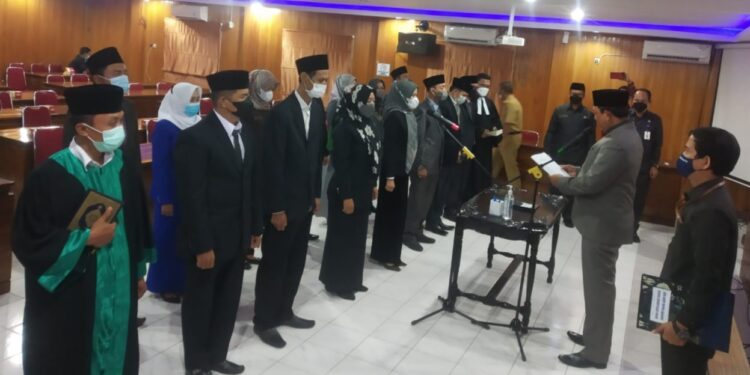 Kembali, 15 Pejabat Eselon III dan IV dilingkup Pemkab Tanjabbar Dilantik, Berikut Nama-namanya