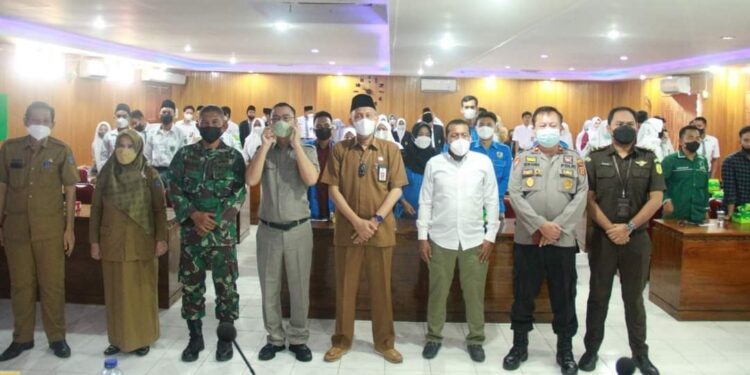 Buka Acara Sosialisasi Bahaya Terorisme dan radikalisme Dikalangan Pelajar, Sekda Apresiasi Penyelenggaraan dan Panitia 