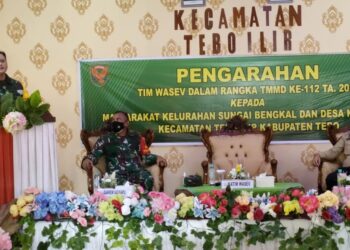 Gelar Tatap Muka, Katim Wasev Sebut Manfaat TMMD Harus Lebih Besar untuk Warga Tebo