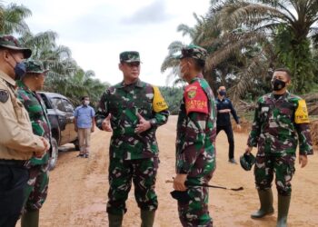 Sambut Kunjungan Tim Wasev, Bupati Tebo Apresiasi Program TMMD ke-112