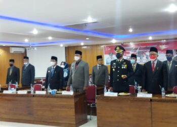 Ikuti Upacara Hari Lahir Pancasila Secara Virtual, Bupati : Pemimpin Harus Miliki Jiwa Ksatria dan Kepahlawanan