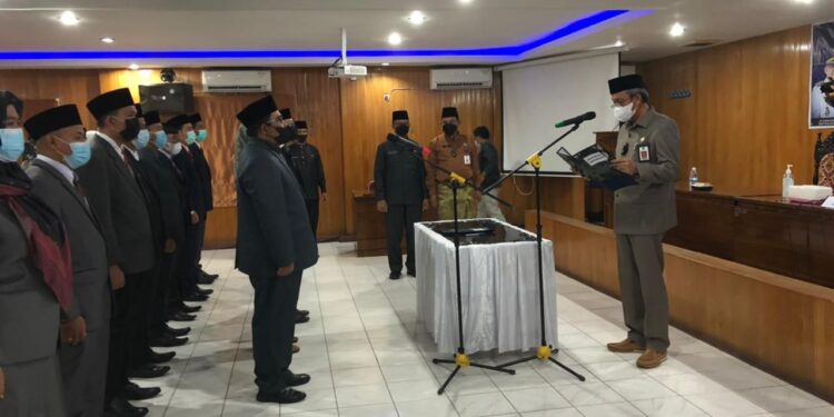 Bupati Tanjabbar Kembali Rombak Kabinet, Sebanyak 32 Pejabat Eselon III dan IV Dilantik
