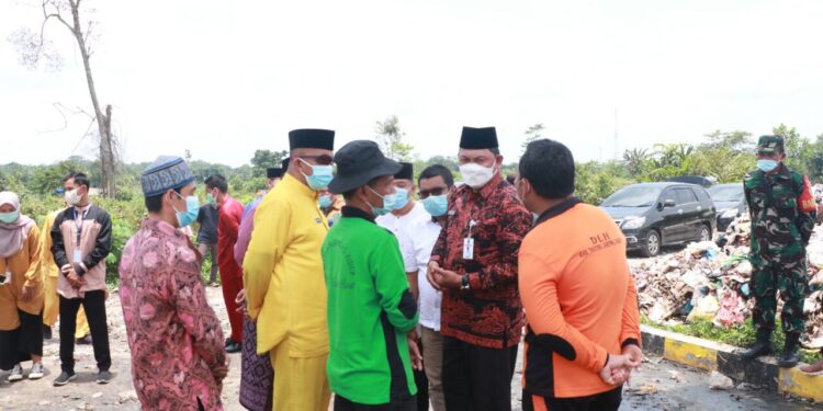 Terkait Laporan Masyarakat, Wabup Tinjau Langsung TPA Lubuk Terentang