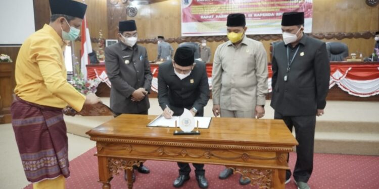 DPRD Tanjab Barat Gelar Paripurna ke II KUA dan PPAS Tahun 2022