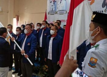 Pengurus KONI Tanjabbar Periode 2020-2024 Resmi Dilantik, Budi : Peningkatan Prestasi  mesti Disertai Ketersedian Anggaran