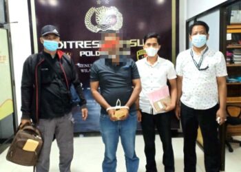 Bawa Sisik Trenggiling Warga Riau Dibekuk di Jalintim Desa Gemuruh