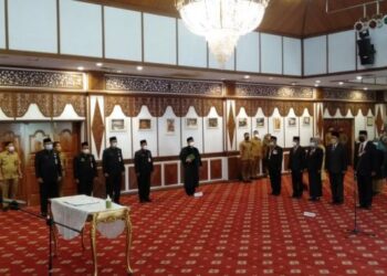 13 Pejabat Eselon II Pemrov Jambi Dilantik, Fery Kusnadi Jabat Kadinkes