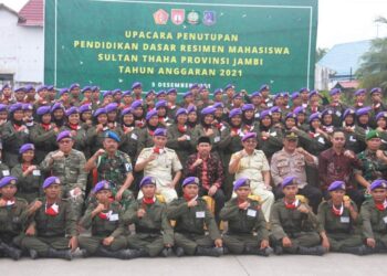 Tutup Diksar Menwa, Bupati : Menwa Garda Terdepan Menghadapi Berbagai Ancaman 