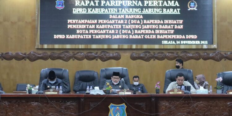 DPRD Tanjabbar Targetkan Tiga Ranperda Rampung Akhir Tahun