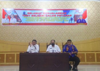 Tinjau Pelaksanaan Tes Seleksi Damkar, Wabup : 42 Orang Akan Diterima