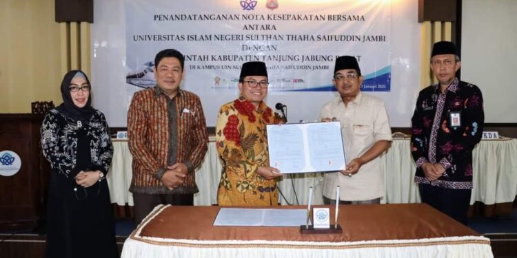 Jalin Kerjasama Dengan UIN Sultan Thaha Jambi, Bupati Harap Bisa Selaras Dengan Visi Misi