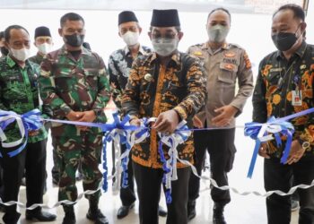 Diawali Pemotongan Pita, Bupati Resmikan Gedung Bersama Pelayanan publik 