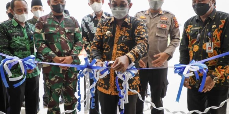 Diawali Pemotongan Pita, Bupati Resmikan Gedung Bersama Pelayanan publik 