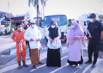Resmikan 5 Unit Mobil Sampah Wilayah Ulu, Bupati : Kebersihan Sebagian Dari Iman