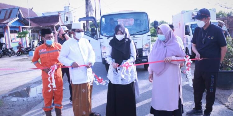 Resmikan 5 Unit Mobil Sampah Wilayah Ulu, Bupati : Kebersihan Sebagian Dari Iman